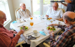 Group of Residents Dining at Bethany Village