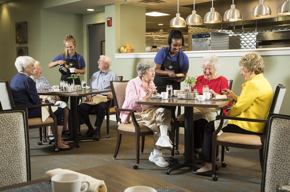 Bethany Village dining room