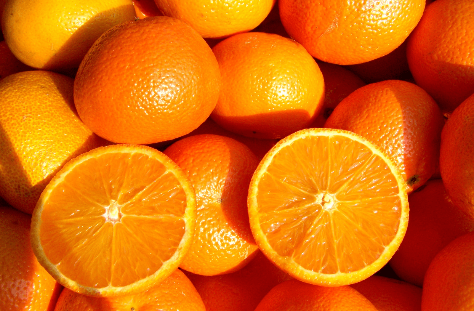Several oranges sitting out